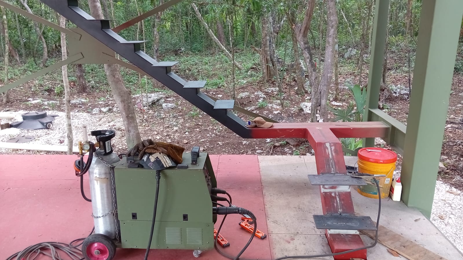 Soldadura en sitio